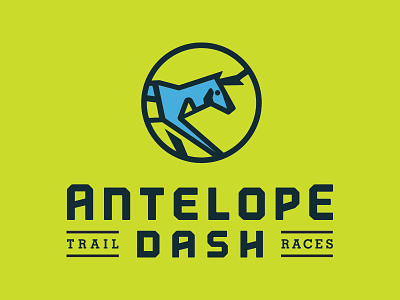 Antelope Dash v2 antelope athletics dash deer outdoors pronghorn sports thick lines trail run