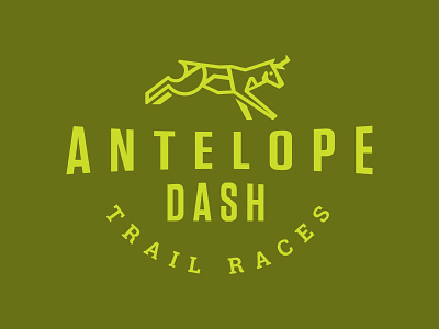 Antelope Dash antelope athletics lines running sports trail running