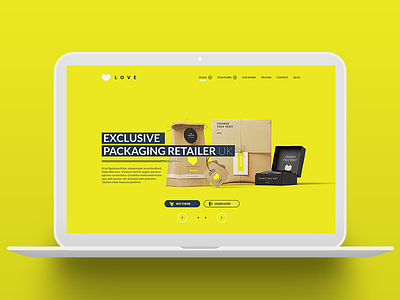 E-commerce template free psd free templates responsive user experience user interface webdesign