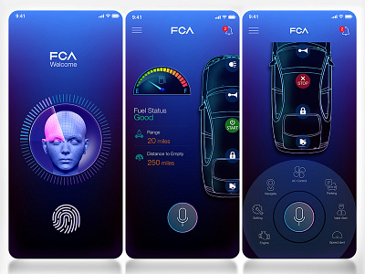 FCA Smart Car App