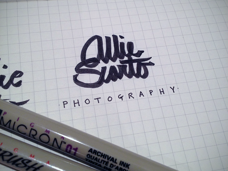 ASP Logo Script script logotype moleskine micron