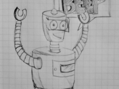 Beep beep robot sketch