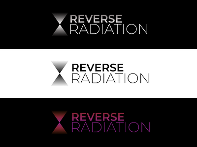 Reverse Radiation design logo ui
