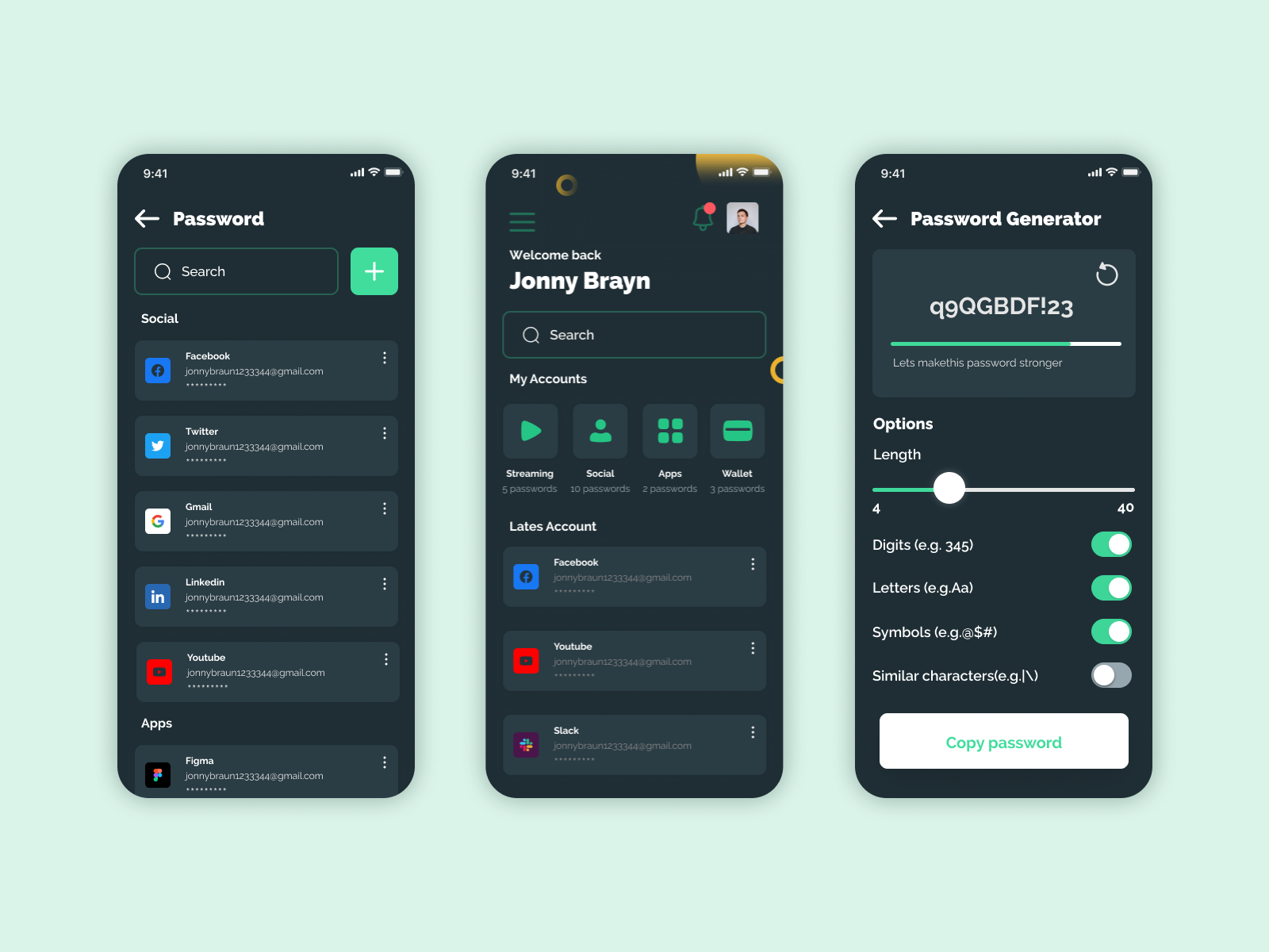 Password Manager App 😎 By Kristina Shevchenko On Dribbble