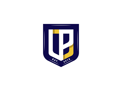 football badge | LP concept badge badgedesign branding design flat icon illustration illustrator lettering logo type vector
