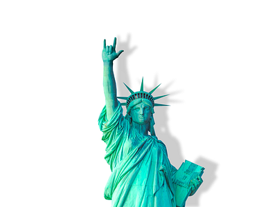 photo manipulation (2/3) art design newyork photoshop psd statue surreal surrealism