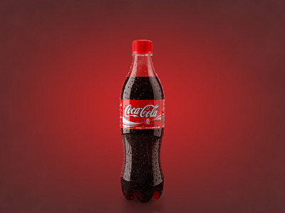 Coca Cola Pet Bottle 3d 3d modeling render