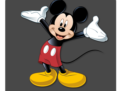 Mickey Mouse illustration drawing