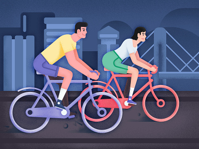 cycling animation design graphic design illustration sketch visual visual art