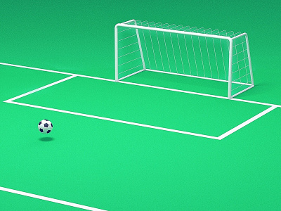 Football 3d c4d design graphic design render visual visual art