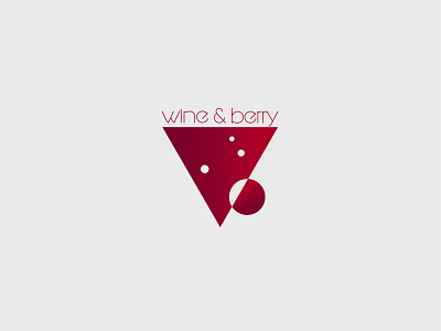Wine N Berry Logo adobe adobe illustrator daily logo challenge dailylogochallenge design logo logo design logo designer minimal minimal logo vector