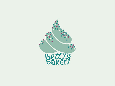 Betty's Bakery adobe adobe illustrator bakery branding cup cake daily logo challenge dailylogochallenge design food food art illustration logo logo design logo designer minimal minimal logo typography vector