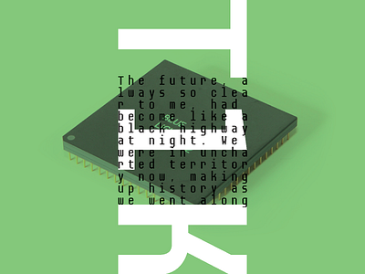 T1K Poster monospace poster print typography