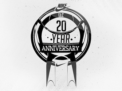 Nike 20 year anniversary Logo 20 anniversary black black white distinct image just do it nike promotional white year