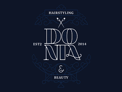 Donia Hairstyling Logo