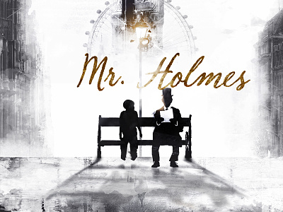 Mr Holmes competition beekeeping competition gold grey holmes mr poster sherlock holmes story telling