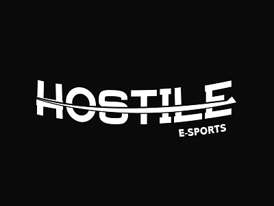 Hostile E-Sports Logo counter strike esports logo