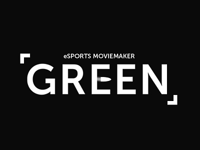 Green Moviemaker Logo esports esports logo movie moviemaker