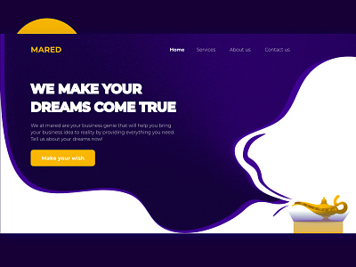 Business facilitator landing page