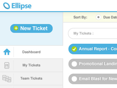 Project Management Ticketing System ui