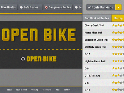Open Bike - Application