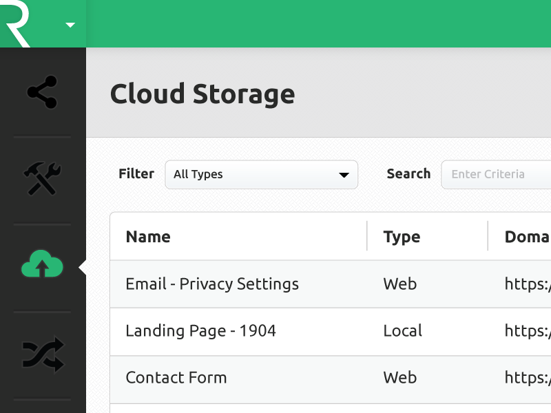 Cloud Storage  Application by Dave Stadler on Dribbble