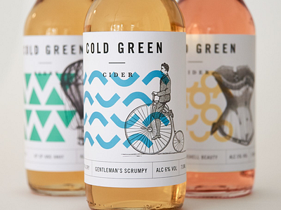 Cold Green Cider packaging details