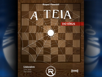 A Teia do Virus 3d branding coronavirus covid 19 illustration public health telenima typography