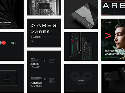 Ares app branding data design illustration interface logo product ui ux visual design web web application