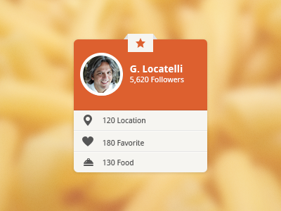 Food Tag app application design favorite food giorgo locatelli icons location orange tag ui ux web widget