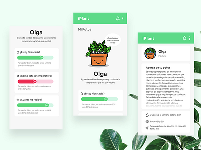 Iplant app app dashboard design illustration plant ui ui ux ui design uidesign ux ux design uxdesign uxui vector