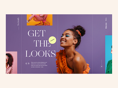 —Ms. Smith, Landing 04/04 by Norali Emilio on Dribbble