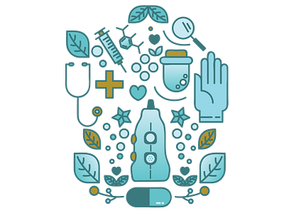 Illustration Design for Anesthesia Course