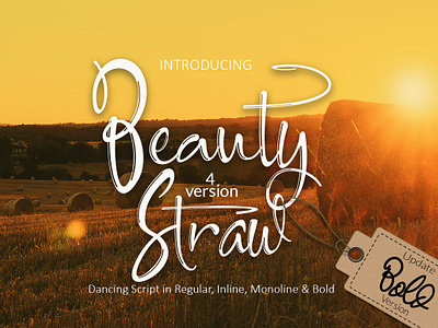 Beauty Straw Script font