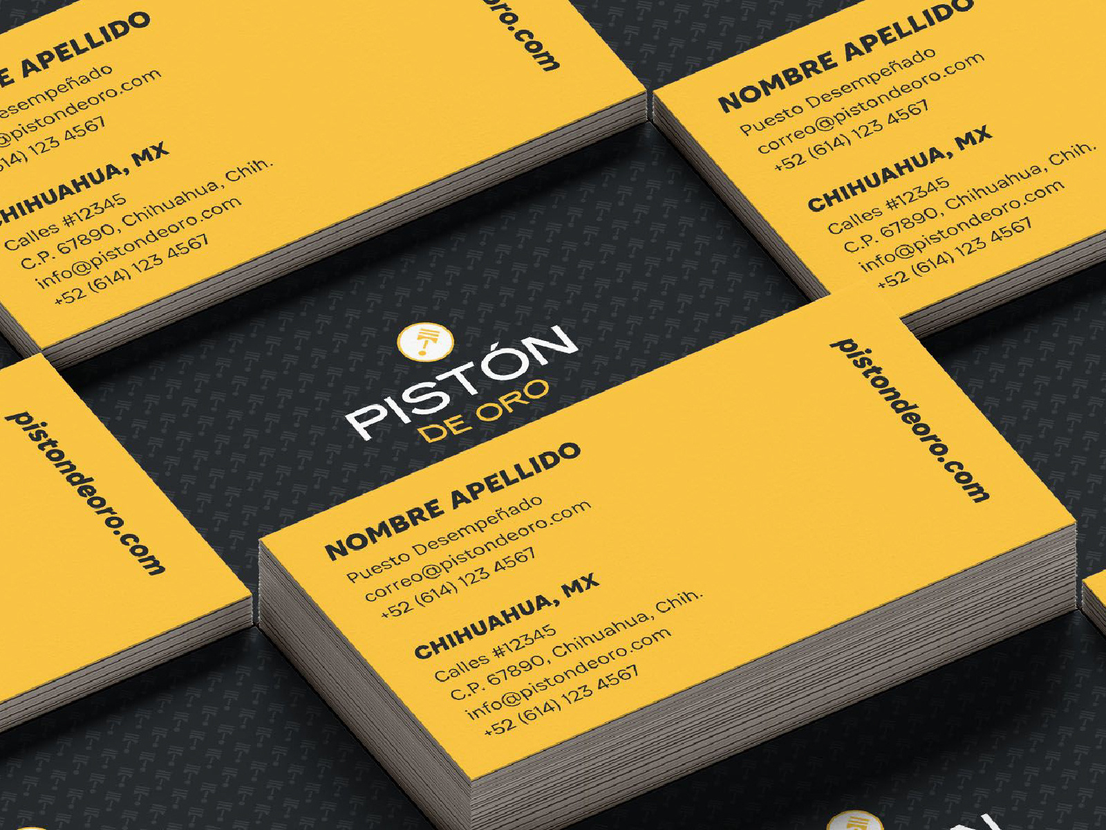 Pistón de Oro Branding (3) by Alberto Chávez on Dribbble