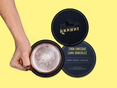 Cervecería Iguana | Branding branding busines card design identidad identity logo logotipo