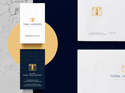 Toral y Asociados | Branding branding busines card design identidad identity logo logotipo mockup