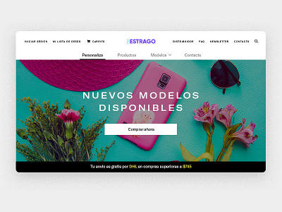 Estrago | Ecommerce (rediseño) concept ecommerce redesign ux ui design web web deisgn
