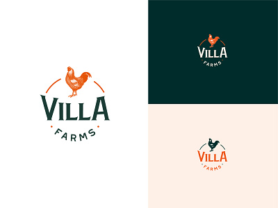 Villa Farms | Branding branding design identidad identity logo logotipo vector