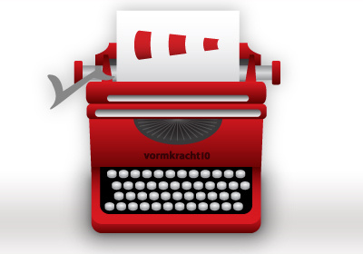 Typewriter blog text type
