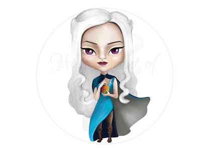 Daenerys Targaryen Illustration