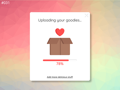 Daily UI Design Challenge- #031 File Upload 031 cute daily dailyui figma file file upload progress bar ui upload userinterface
