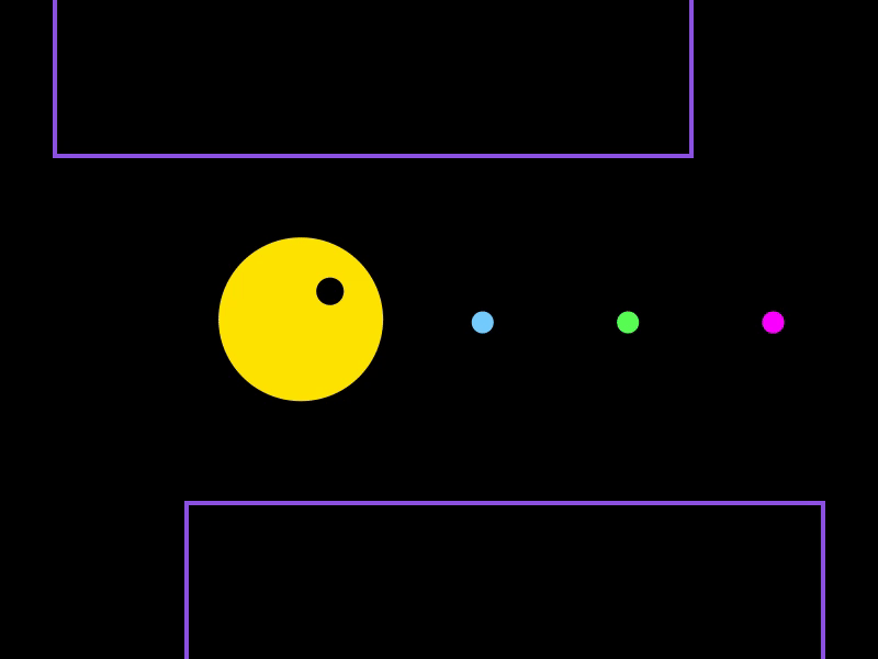 Pacman animation loop after affects after effects animation animation loop motion graphics pacman