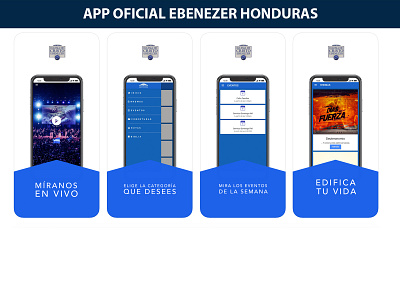 App oficial Ebenezer Honduras angular backend developer firebase frontend ionic framework