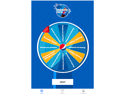 Pepsi App Roulette