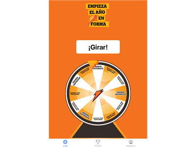 Gatorade Roulette App