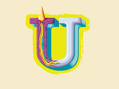 36 Days of Type -- U for Unicorn