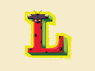 36 Days of Type — L for Ladybug