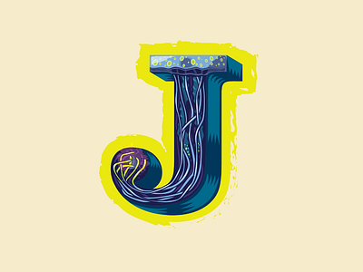 36 Days of Type — J for Jellyfish