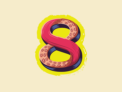 36 Days of Type — 8 for 8 Tentacles 🐙